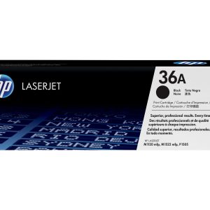 HP 36A - black - original - LaserJet - toner cartridge (CB436A)