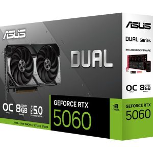 ASUS Dual GeForce RTX 5060 8GB - OC Edition - graphics card - GeForce RTX 5060 - 8 GB