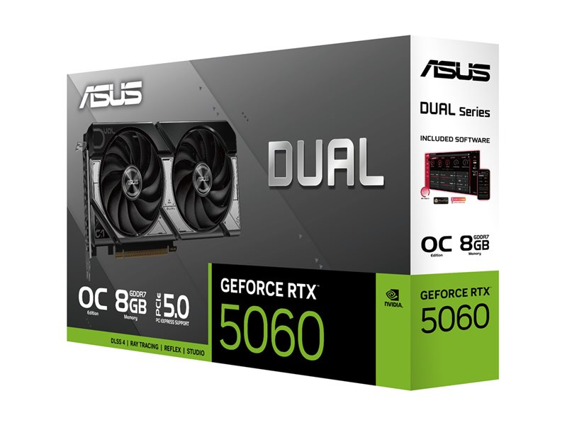ASUS Dual GeForce RTX 5060 8GB - OC Edition - graphics card - GeForce RTX 5060 - 8 GB - Image 9