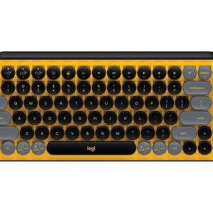 Logitech POP Keys - keyboard - QWERTY - US - blast Input Device