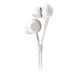 Philips TAE4105WT - Earphones with mic - in-ear - wired - 3.5 mm jack - white