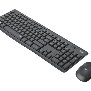 Logitech MK295 Silent - keyboard and mouse set - graphite Input Device