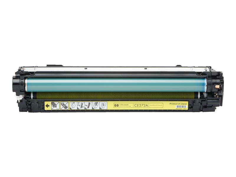 HP 650A - yellow - original - LaserJet - toner cartridge (CE272A) - Image 4