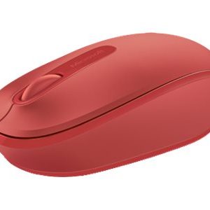Microsoft Wireless Mobile Mouse 1850 - mouse - 2.4 GHz - flame red