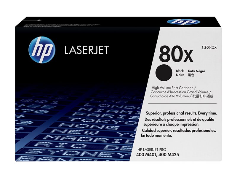 HP 80X - High Yield - black - original - LaserJet - toner cartridge (CF280X) - Image 13