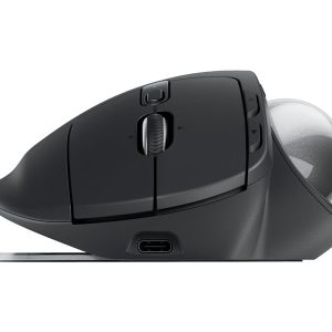 Logitech Ergo Series MX Ergo S - trackball - 2.4 GHz, Bluetooth 5.3 - graphite