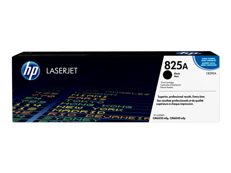 HP 825A - black - original - LaserJet - toner cartridge (CB390A) - Image 3