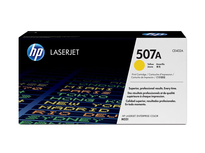 HP 507A - yellow - original - LaserJet - toner cartridge (CE402A) - Image 13