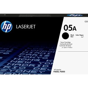 HP 05A - black - original - LaserJet - toner cartridge (CE505A)