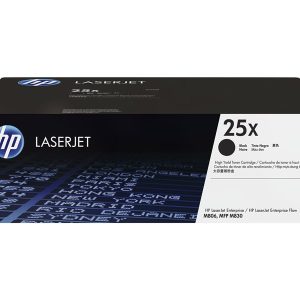 HP 25X - High Yield - black - original - LaserJet - toner cartridge (CF325X)