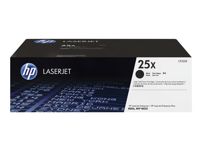 HP 25X - High Yield - black - original - LaserJet - toner cartridge (CF325X) - Image 7