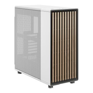 Fractal Design North - Mid tower - ATX - no power supply (ATX) - chalk white - USB/Audio