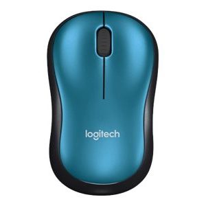 Logitech M185 - mouse - 2.4 GHz - blue
