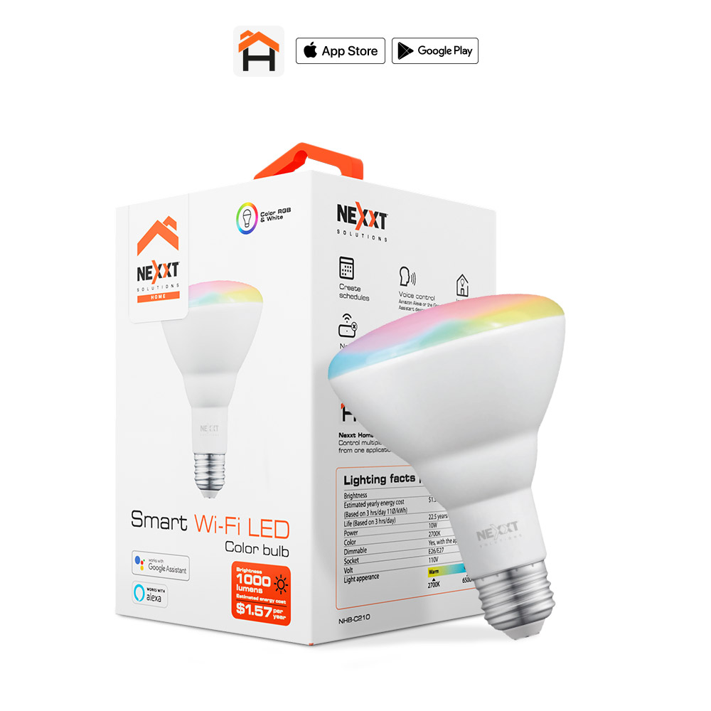 Nexxt Home NHB-C210 Smart LED Bulb NHB-C210
