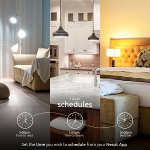 Nexxt Home 2Pk Smart LED Bulb NHB-W2102PK