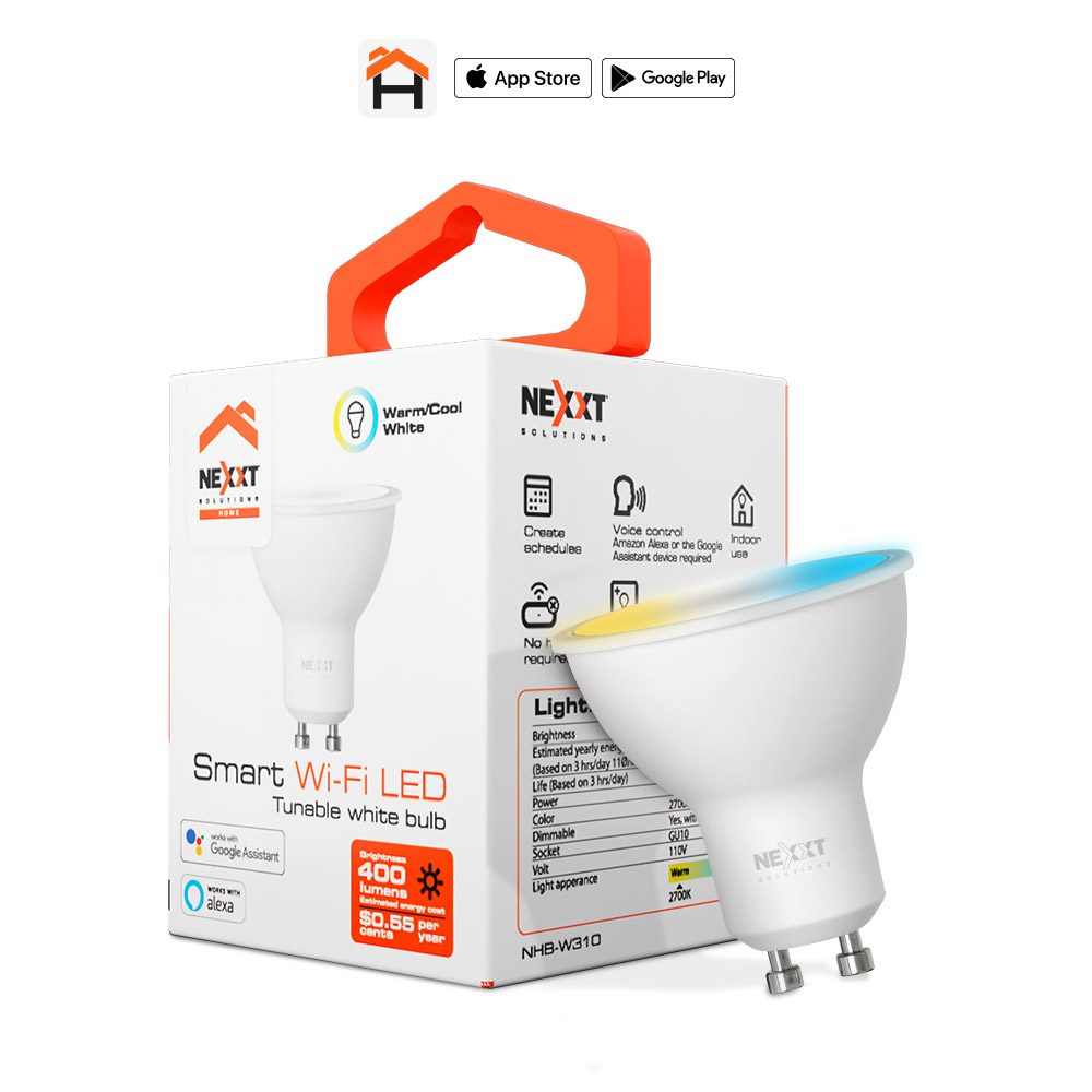 Nexxt - Smart Wi-Fi LED 110V - GU10