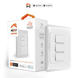 Nexxt - Home 3 Circuit Smart Switch - NHE-T100