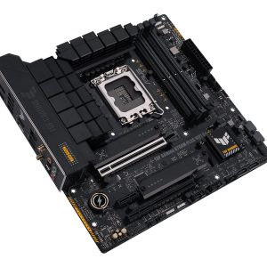 ASUS TUF GAMING B760M-PLUS WIFI D4 - Motherboard - micro ATX - LGA1700 Socket - B760 Chipset - USB 3.2 Gen 1, USB 3.2 Gen 2, USB-C 3.2 Gen 2x2 - 2.5 Gigabit LAN, Wi-Fi 6, Bluetooth - onboard graphics (CPU required) - HD Audio (8-channel)