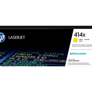 HP 414X - High Yield - yellow - original - LaserJet - toner cartridge (W2022X)