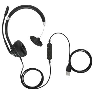 Targus AEH101TT - headset - USB-A
