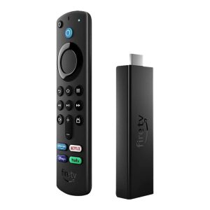 Amazon Fire TV Stick 4K Max - AV player - 8 GB - 4K UHD (2160p) - 60 fps - HDR - black - with Alexa Voice Remote