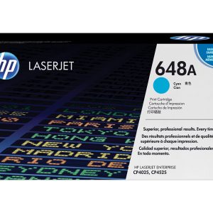HP 648A - cyan - original - LaserJet - toner cartridge (CE261A)
