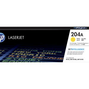 HP 204A - yellow - original - LaserJet - toner cartridge (CF512A)