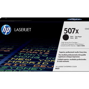 HP 507X - High Yield - black - original - LaserJet - toner cartridge (CE400X)