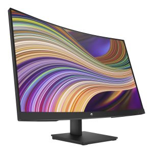 HP V27c G5 - LED monitor - curved - 27" - 1920 x 1080 Full HD (1080p) @ 75 Hz - VA - 300 cd/m² - 3000:1 - 5 ms - HDMI, DisplayPort - speakers - black