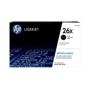 HP 26X - High Yield - black - original - LaserJet - toner cartridge (CF226X)