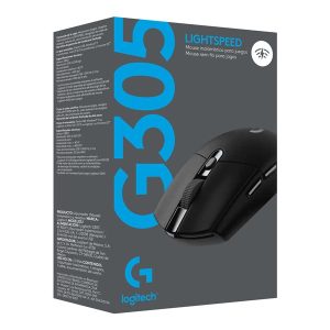 Logitech G G305 - mouse - 2.4 GHz - black