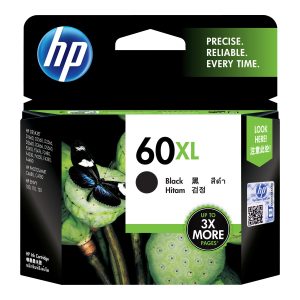 HP 60XL - High Yield - black - original - ink cartridge