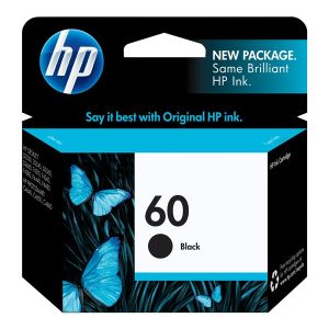 HP 60 - black - original - ink cartridge