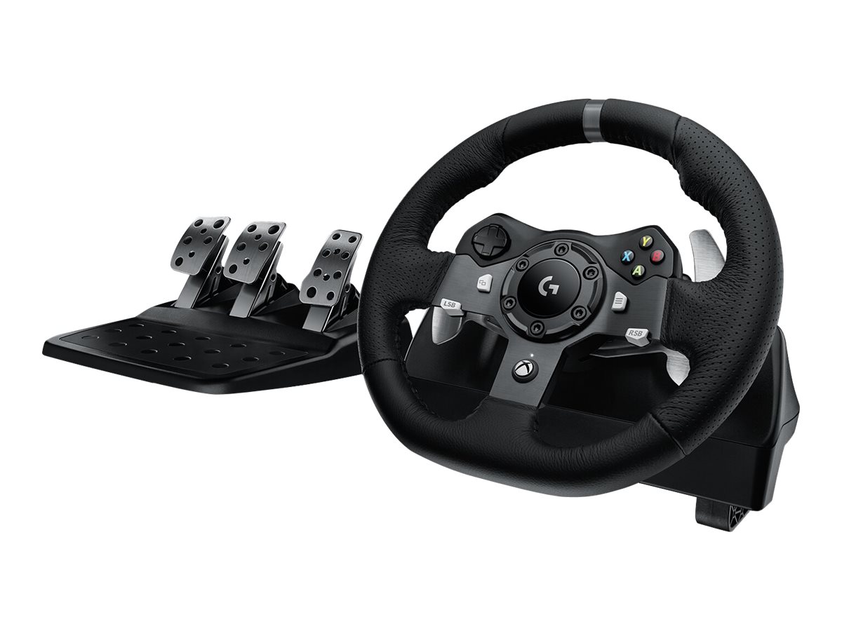 Logitech G920 Driving Force - wheel and pedals set - wired