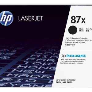 HP 87X - High Yield - black - original - LaserJet - toner cartridge (CF287X)