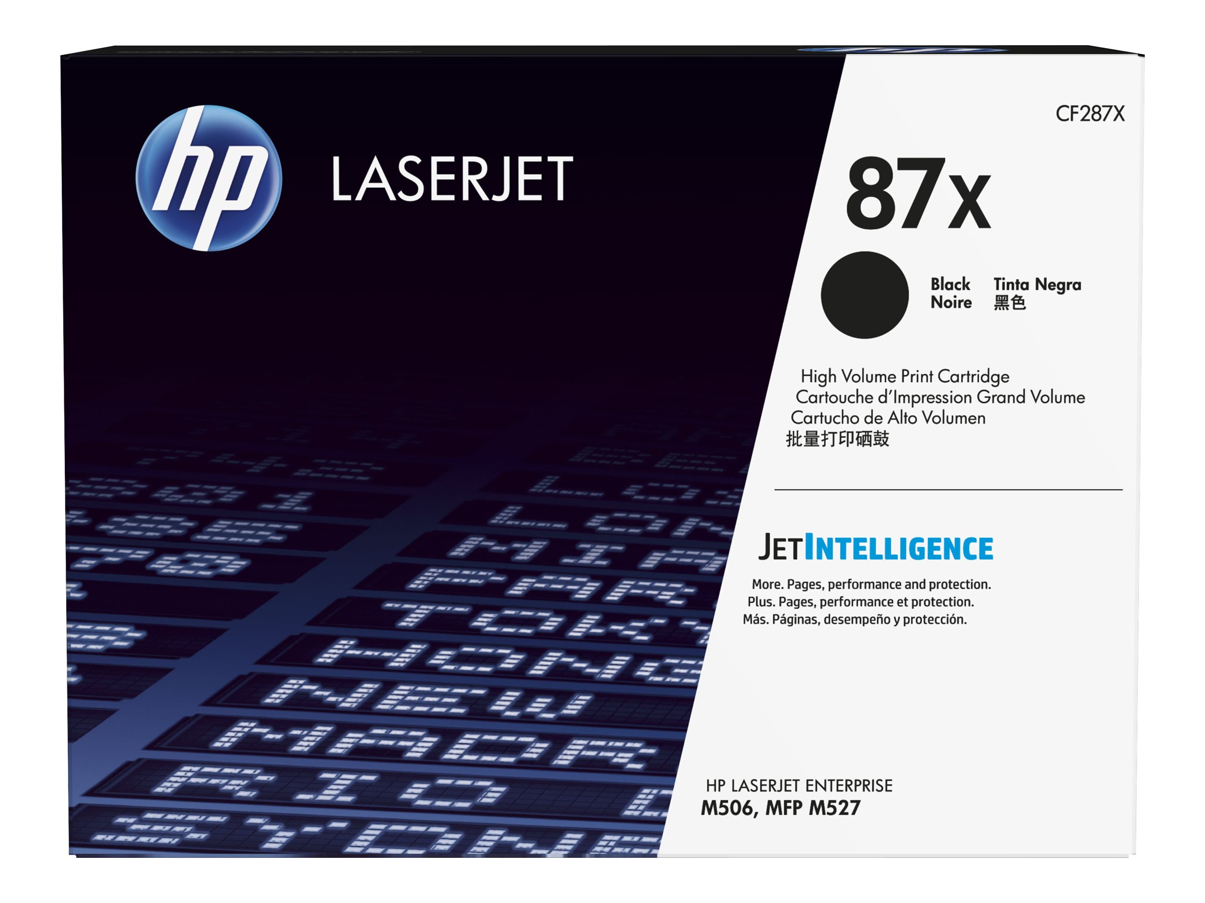 HP 87X - High Yield - black - original - LaserJet - toner cartridge (CF287X) - Image 10