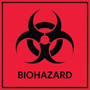 Biohazard 5.5” Stickers (Pack of 10)