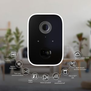 Nexxt - Indoor and Outdoor Battery Camera - WIFI - NHC-O640
