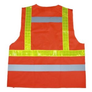 Orange Hi-Viz Safety Vest
