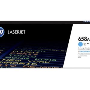 HP 658A - cyan - original - LaserJet - toner cartridge (W2001A)