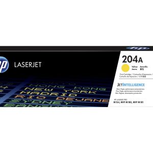 HP 204A - yellow - original - LaserJet - toner cartridge (CF512A)