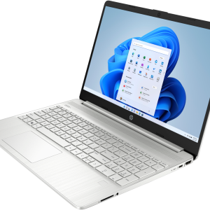 HP Laptop 15-dy5131wm - Windows 11 Home in S mode - 15.6" -  i3 1215U - 8GB RAM - 256GB SSD - FHD - Natural silver