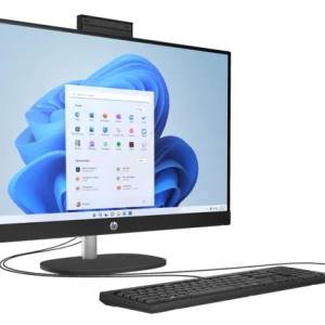 HP ALL IN ONE 27-CR0000M 27FHD - Ryzen 3-7320U -8GB - 512 SSD -  WIN 11 HOME (JET BLACK) -  27"