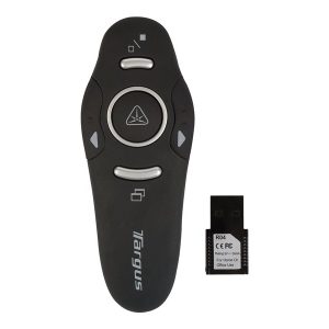 Targus Wireless Presenter with Laser Pointer presentation remote control - black