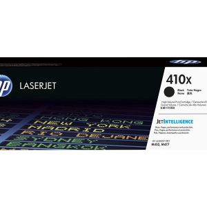 HP 410X - High Yield - black - original - LaserJet - toner cartridge (CF410X)