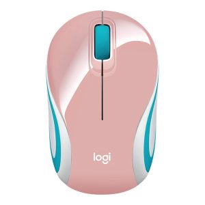 Logitech M187 - mouse - 2.4 GHz - blossom