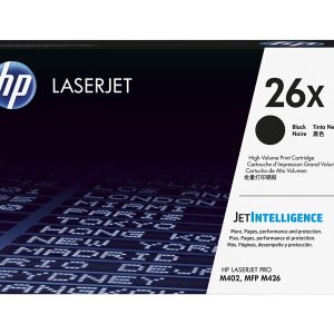 HP 26X - High Yield - black - original - LaserJet - toner cartridge (CF226X)