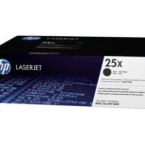 HP 25X - High Yield - black - original - LaserJet - toner cartridge (CF325X)
