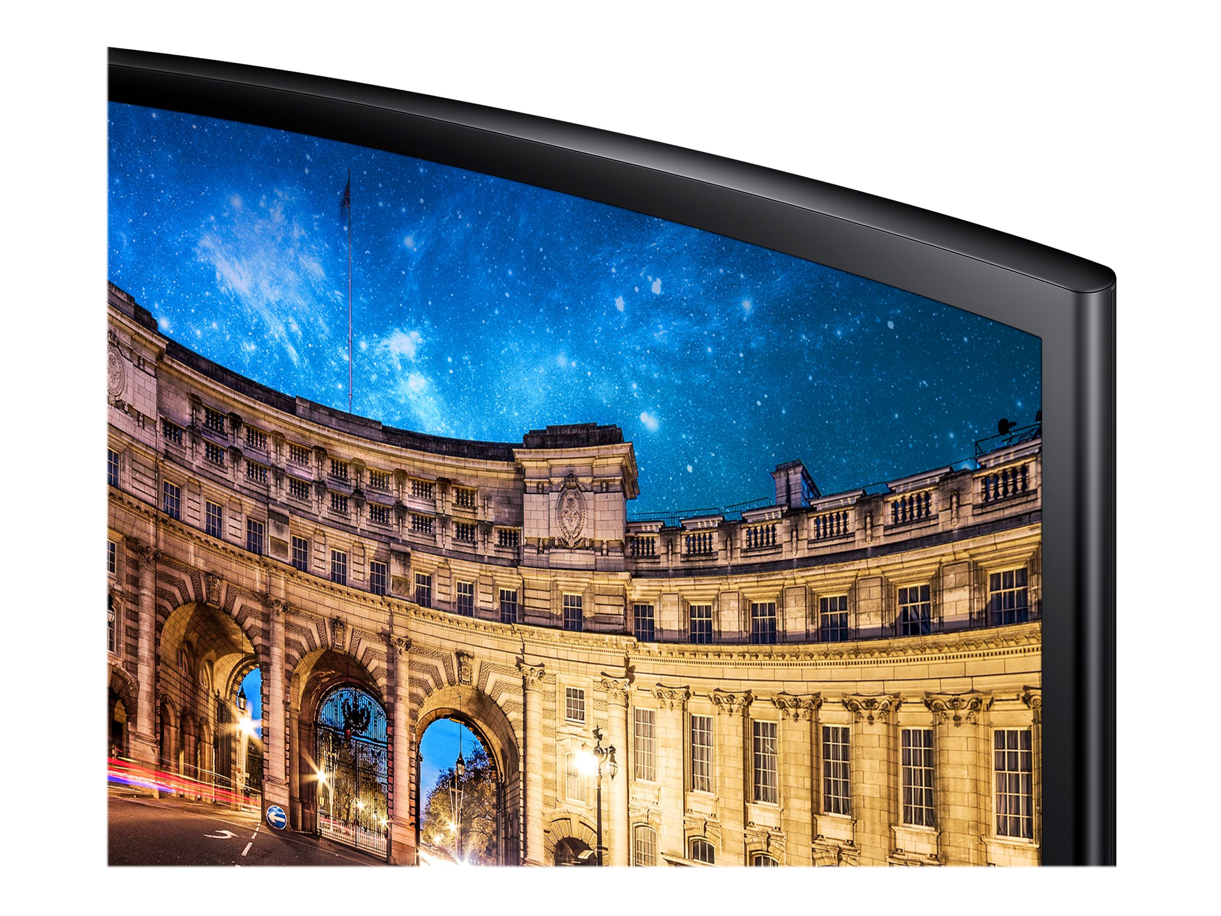 Samsung C24F390FHN - CF390 Series - LED monitor - curved - Full HD (1080p) - 24" - Image 3