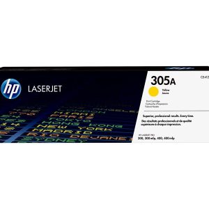 HP 305A - yellow - original - LaserJet - toner cartridge (CE412A)